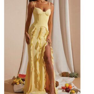 Oh Polly yellow formal dress